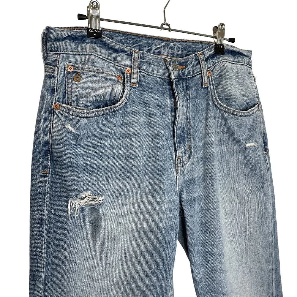 Etica Rhea Midrise Straight Crop Jeans, 28 - Picture 4 of 11